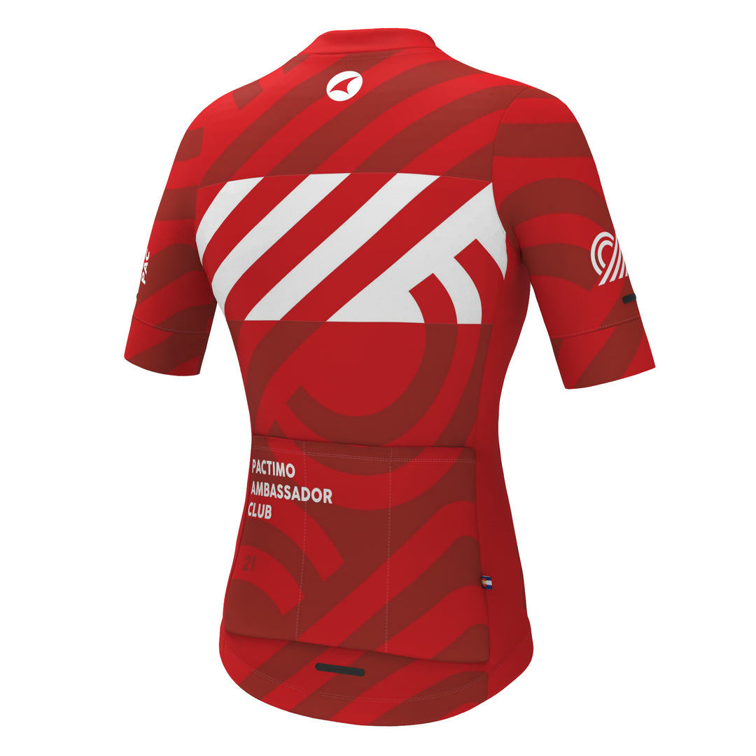 Women's Ambassador Club Short Sleeve Ascent Cycling Jersey