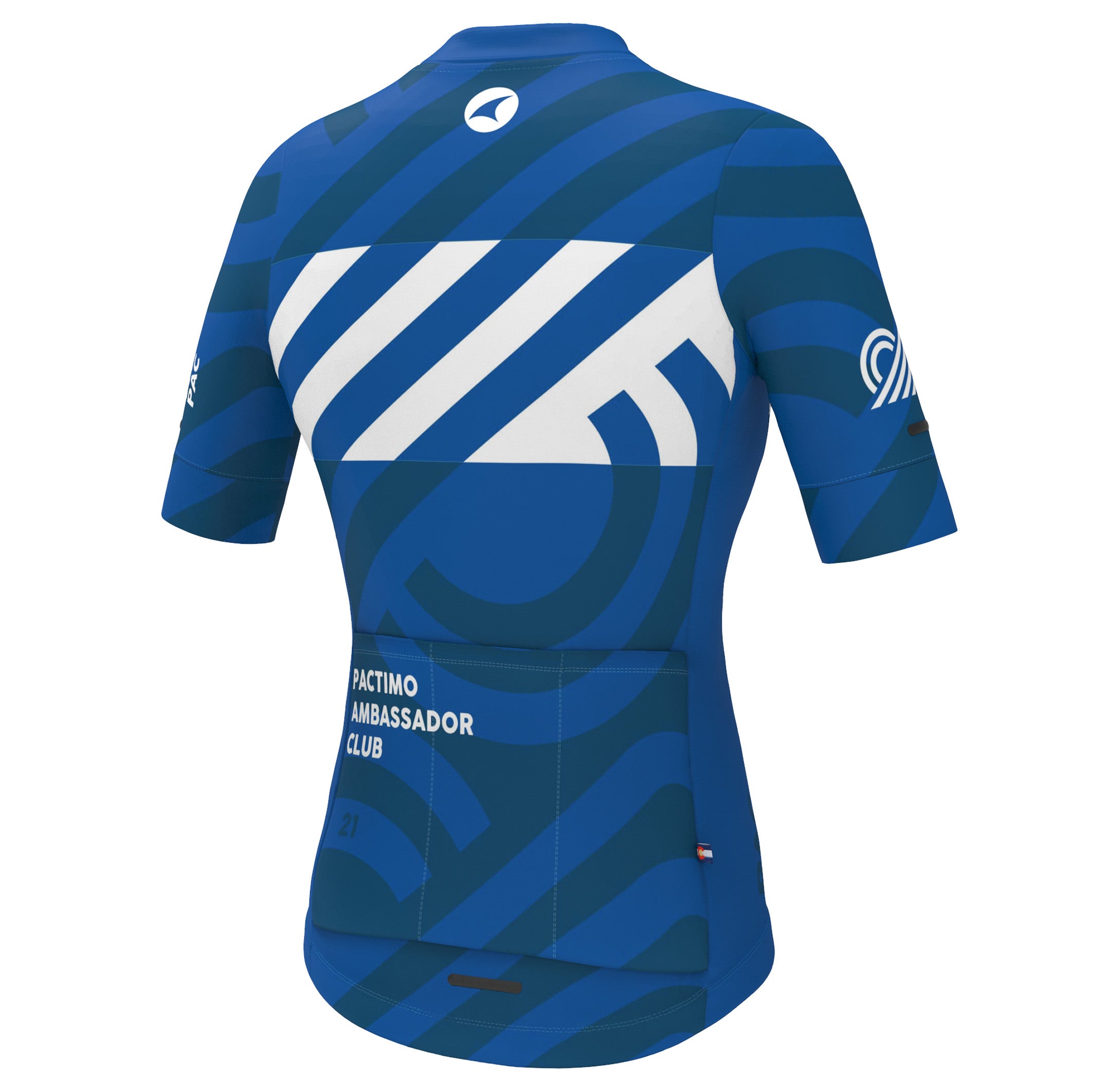 Women's Ambassador Club Short Sleeve Ascent Cycling Jersey