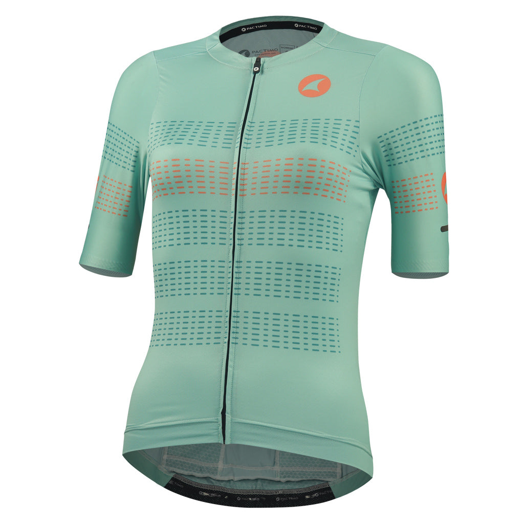 Five Pocket Aero Fit Cycling Jersey for Women #color_mint