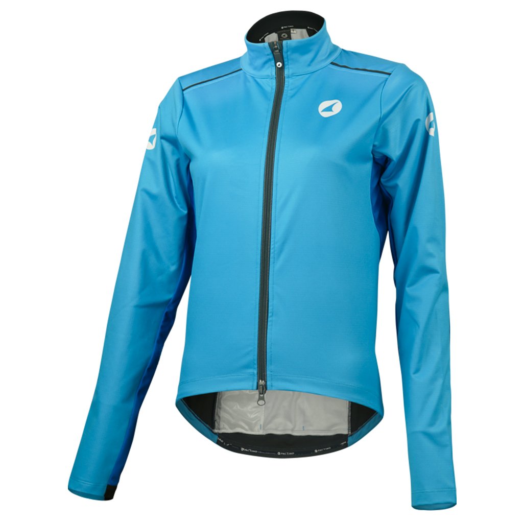 Women's Thermal Cycling Jacket - Front View #color_glacial-blue