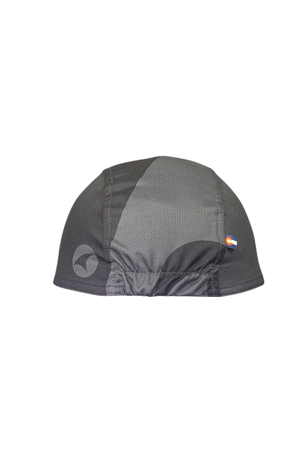 Charcoal Cycling Cap - Back View