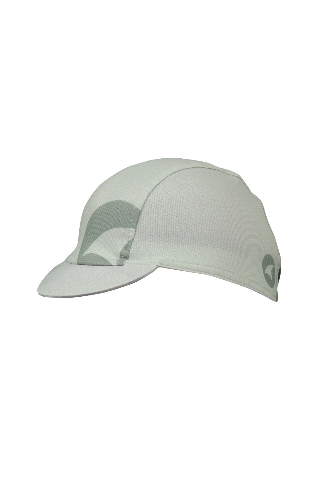White Cycling Cap - Left View