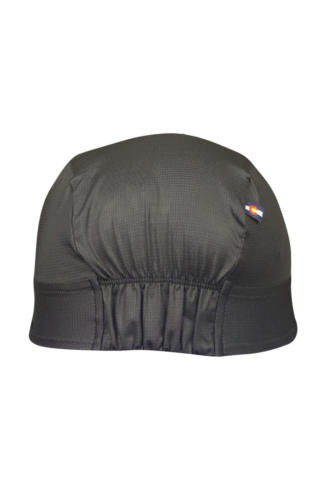 Charcoal Cycling Summer Skull Cap - Back View