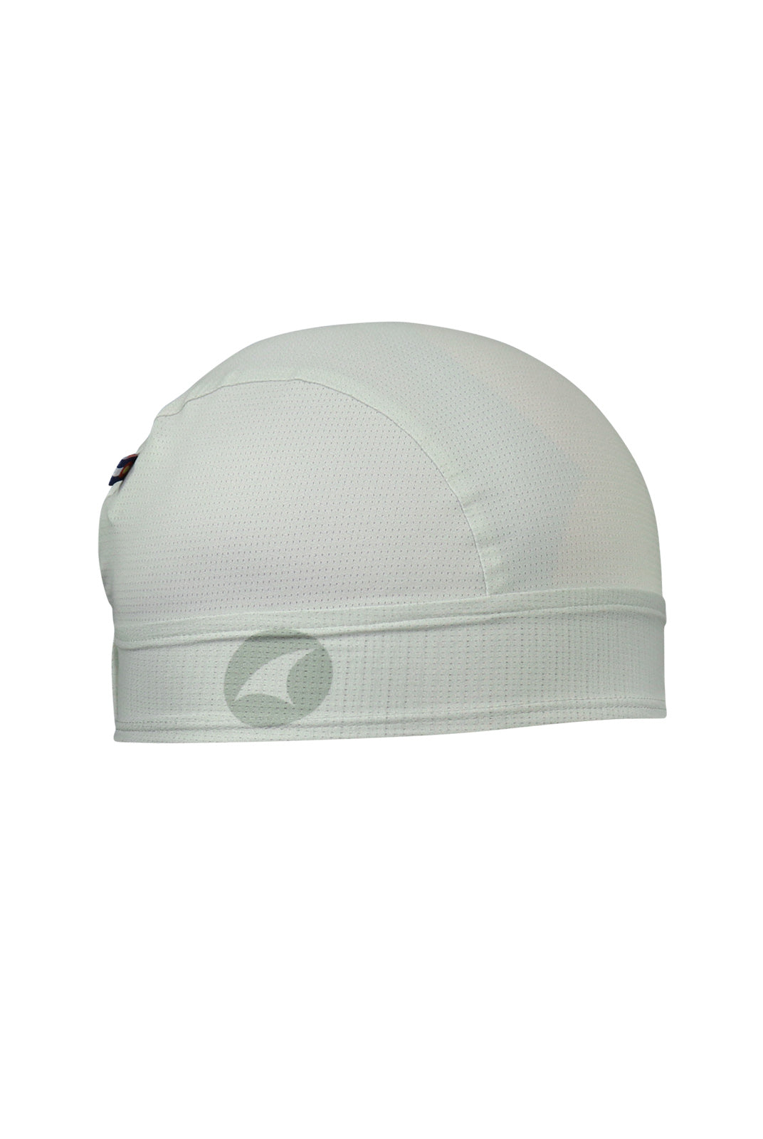 White Cycling Summer Skull Cap - Right View