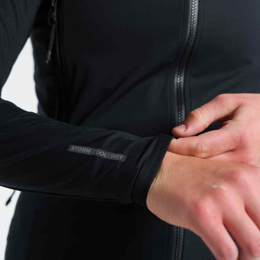 Womens Cycling Jacket for Cold Wet Weather - Sleeve Detail 