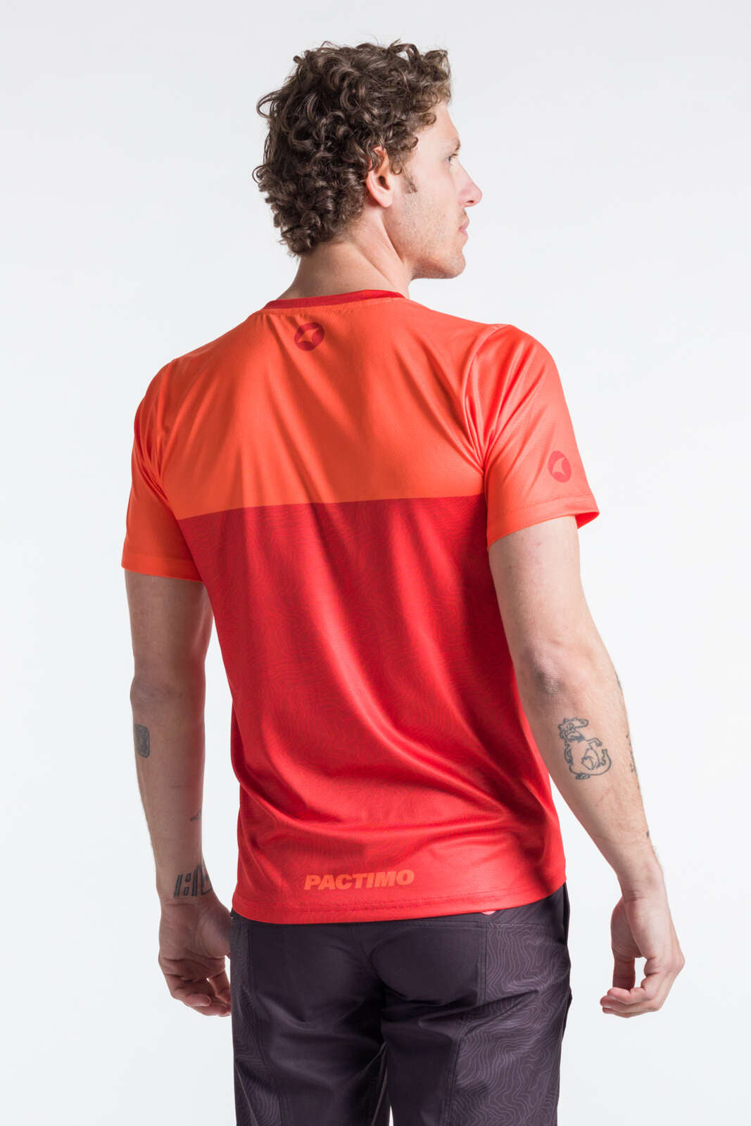 Red best sale mtb jersey