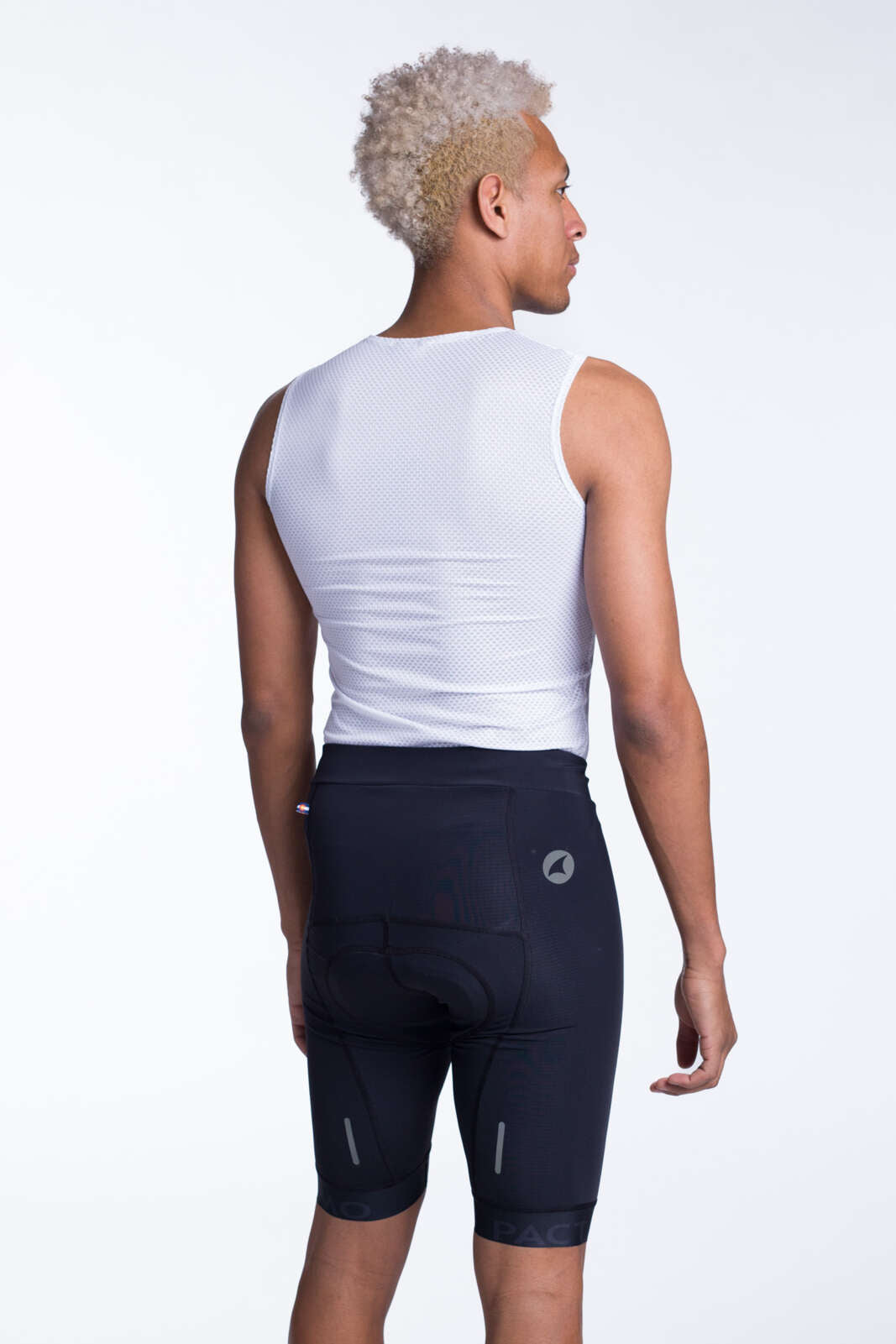 Men's Cycling Shorts - Ascent Vector Back View