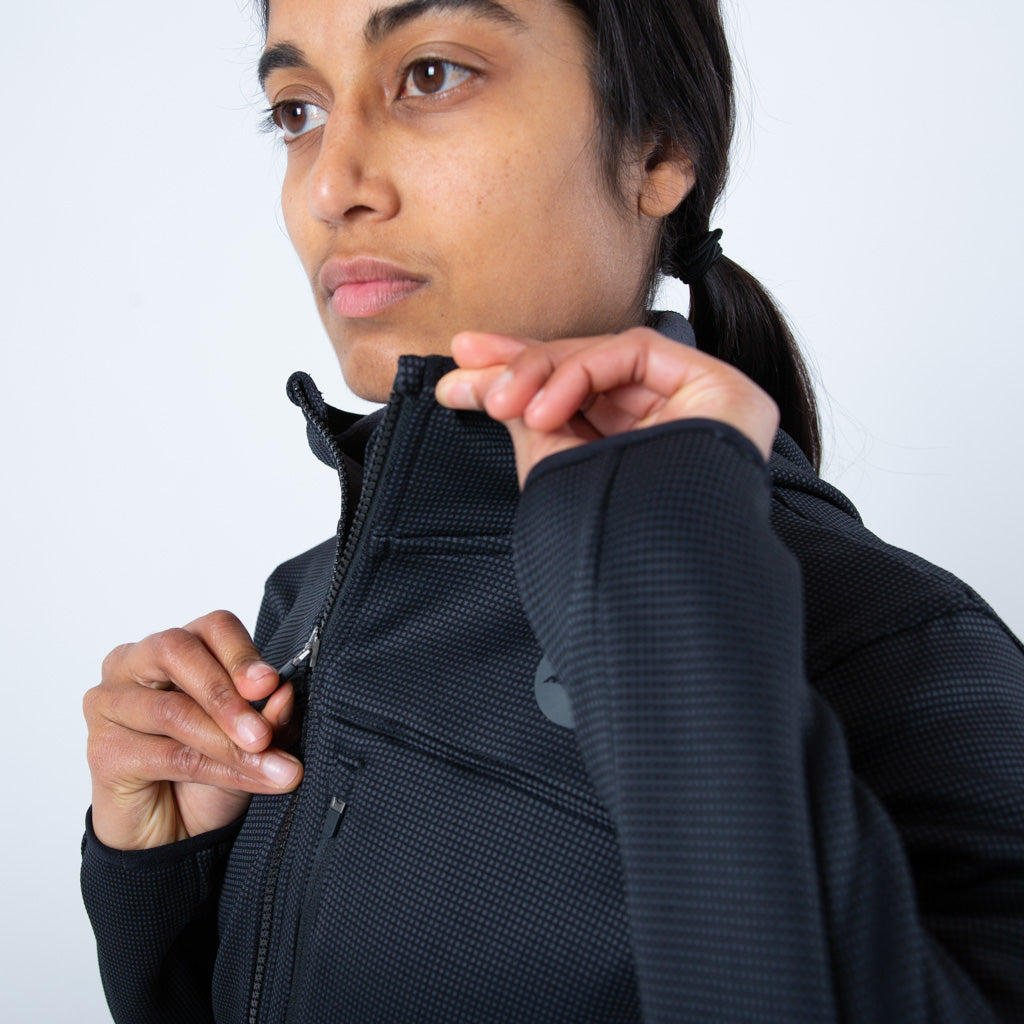 Women's Cycling Track Jacket - Zipper 