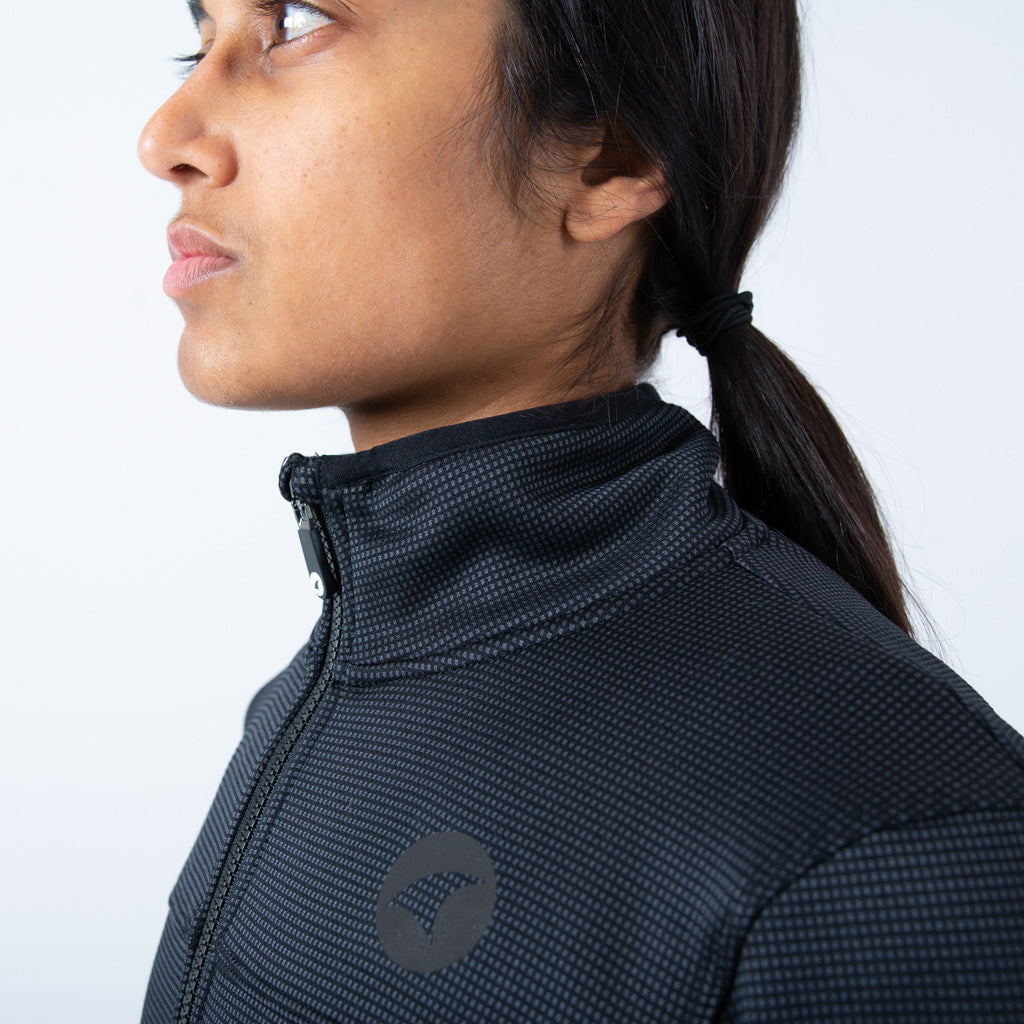 Women's Cycling Track Jacket - Collar