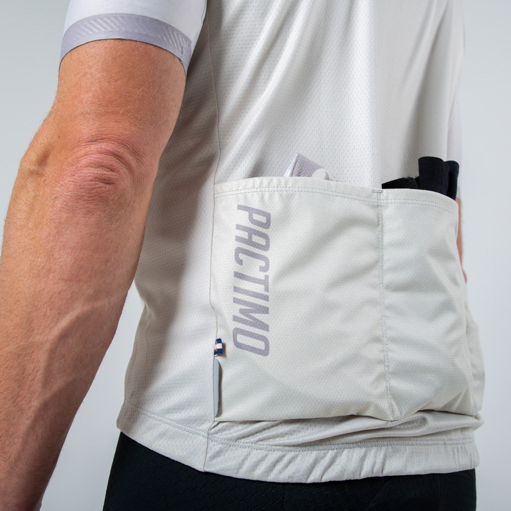 Men's Cool Weather Cycling Vest With Pockets Back Details e