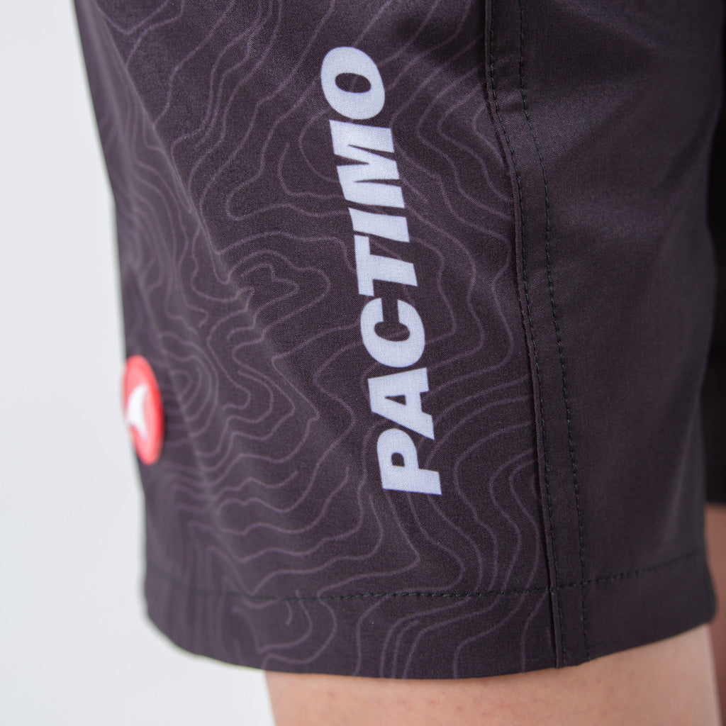 Women's Mountain Bike Shorts - Apex Logo Details #color_charcoal
