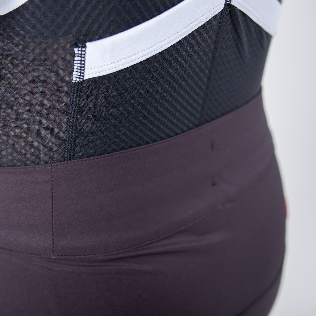 Women's Mountain Bike Shorts - Apex Waistband Details #color_charcoal