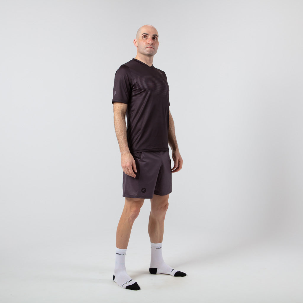 Mens Running Shirt -  on body Right View