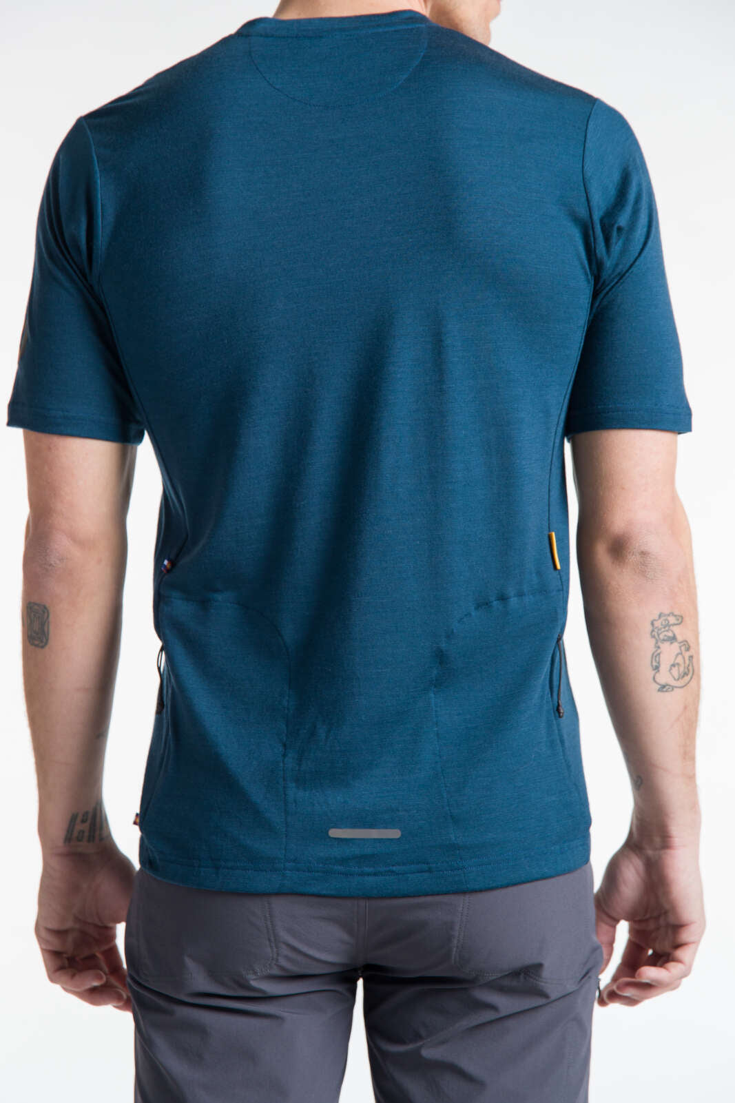 Men's Merino Wool MTB Shirt - Fabric Detail