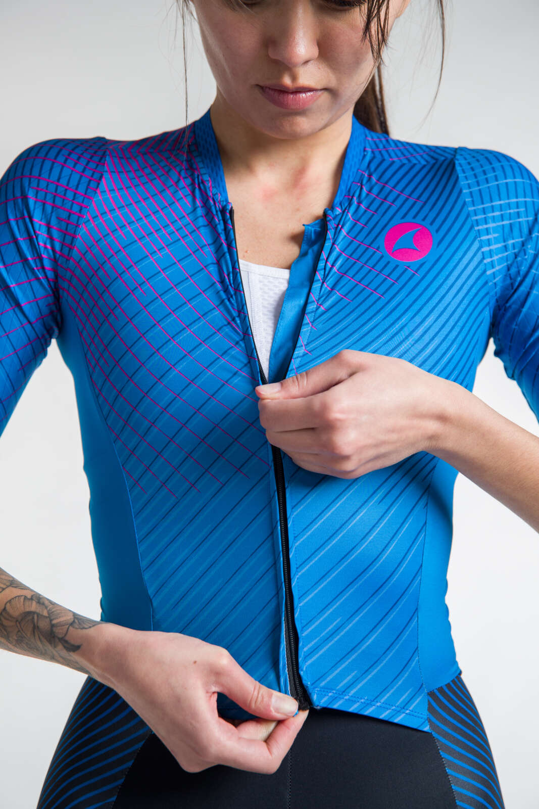 Women's Triathlon Suit - Zipper Detail
