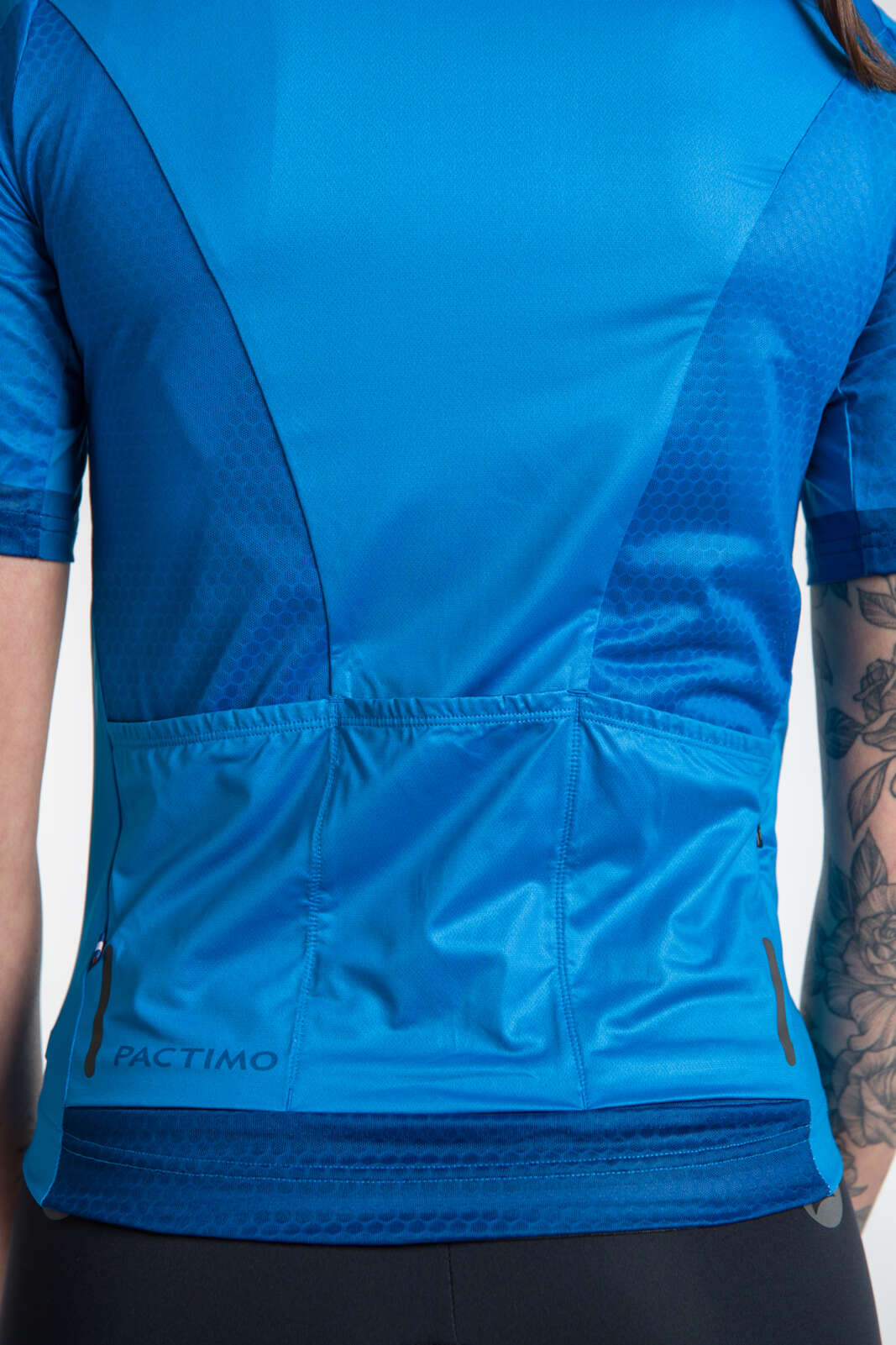 Women's Best Blue Cycling Jersey - Summit Back Pockets