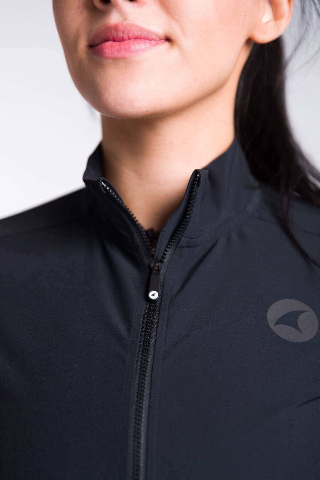 Women's Packable Cycling Jacket - Summit Shell Collar