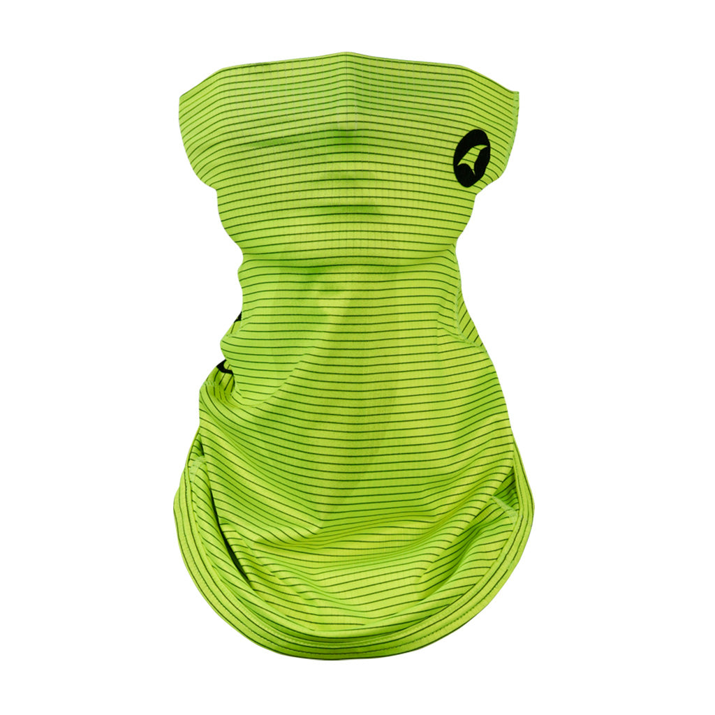 High Viz Cycling Neck Gaiter - Front View #color_manic-yellow