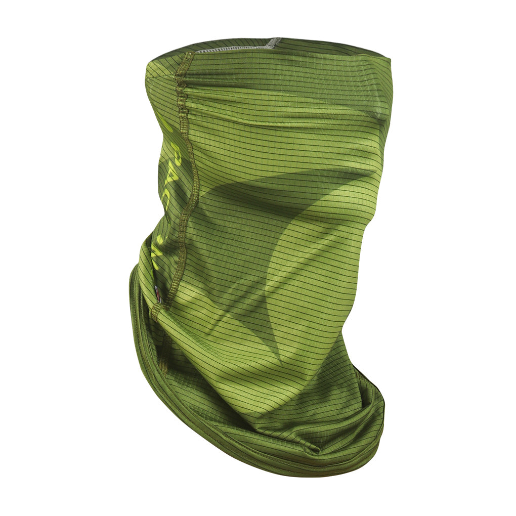 Forest Green Cycling Neck Gaiter - Side View #color_winter-moss