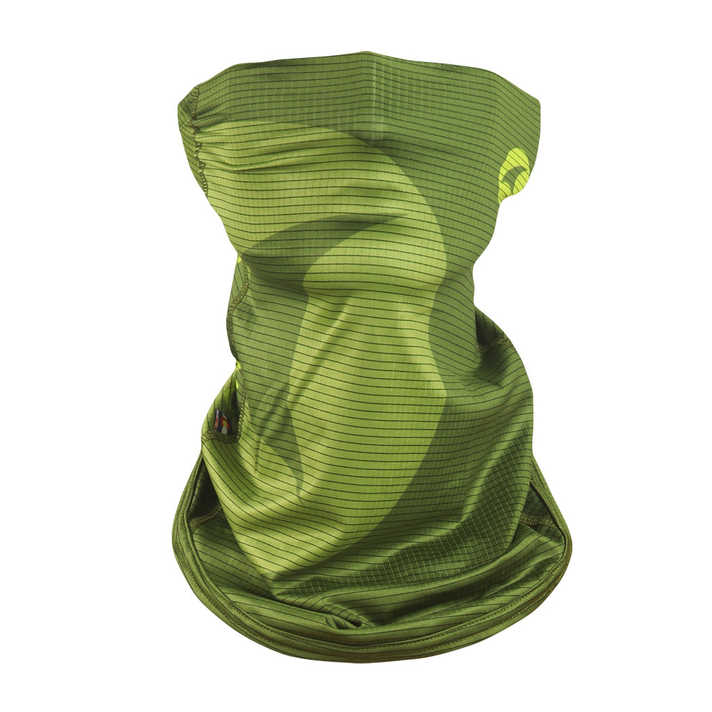 Forest Green Cycling Neck Gaiter - Front View #color_winter-moss