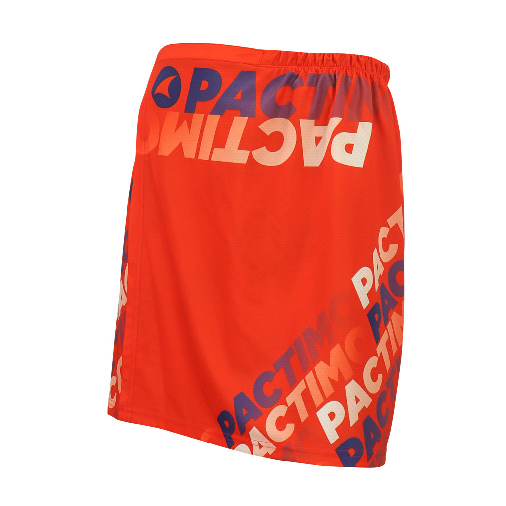 Quick Release Cycling Changing Kilt - Front View #color_red