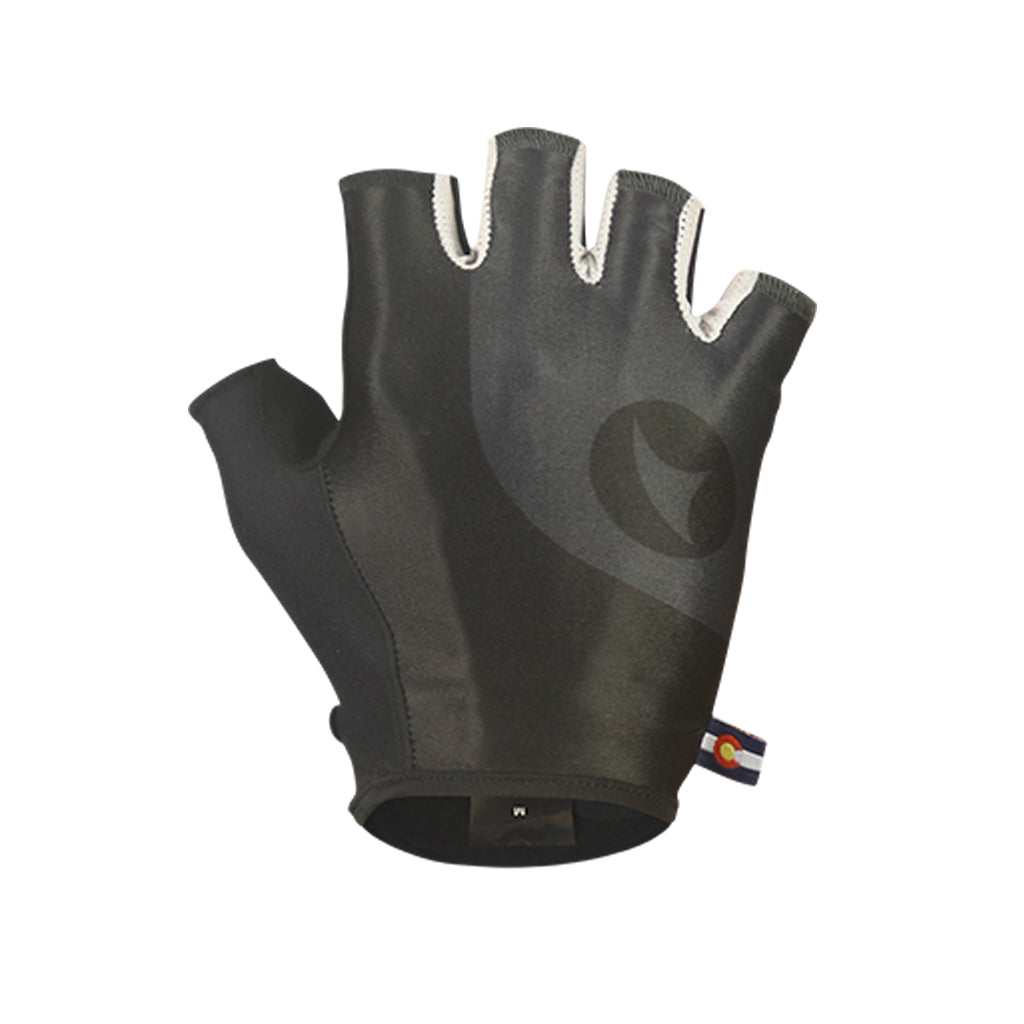 Short Finger Bike Gloves #color_charcoal