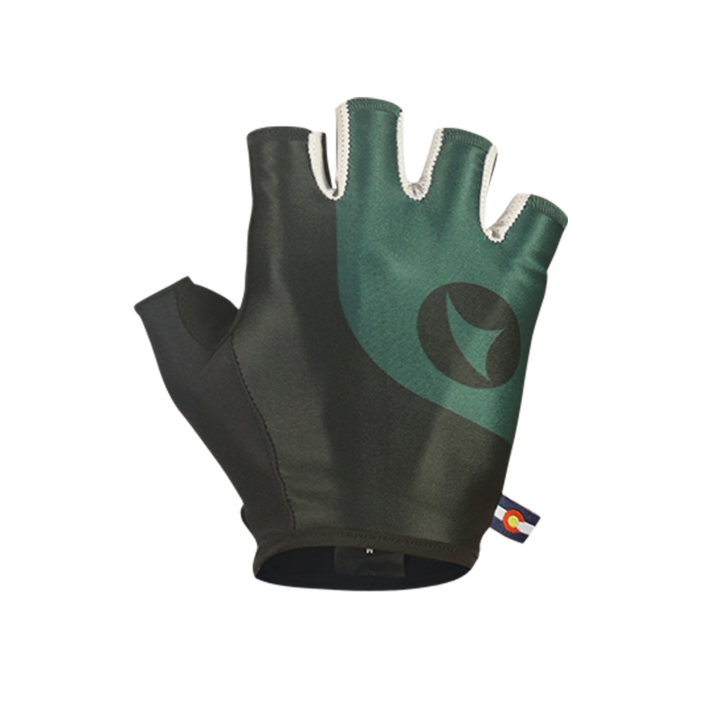 Short Finger Bike Gloves #color_pine