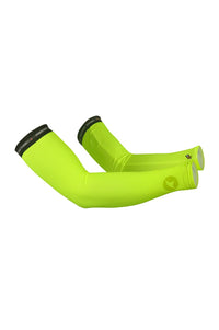 High-Viz Yellow Cycling Summer Sleeves