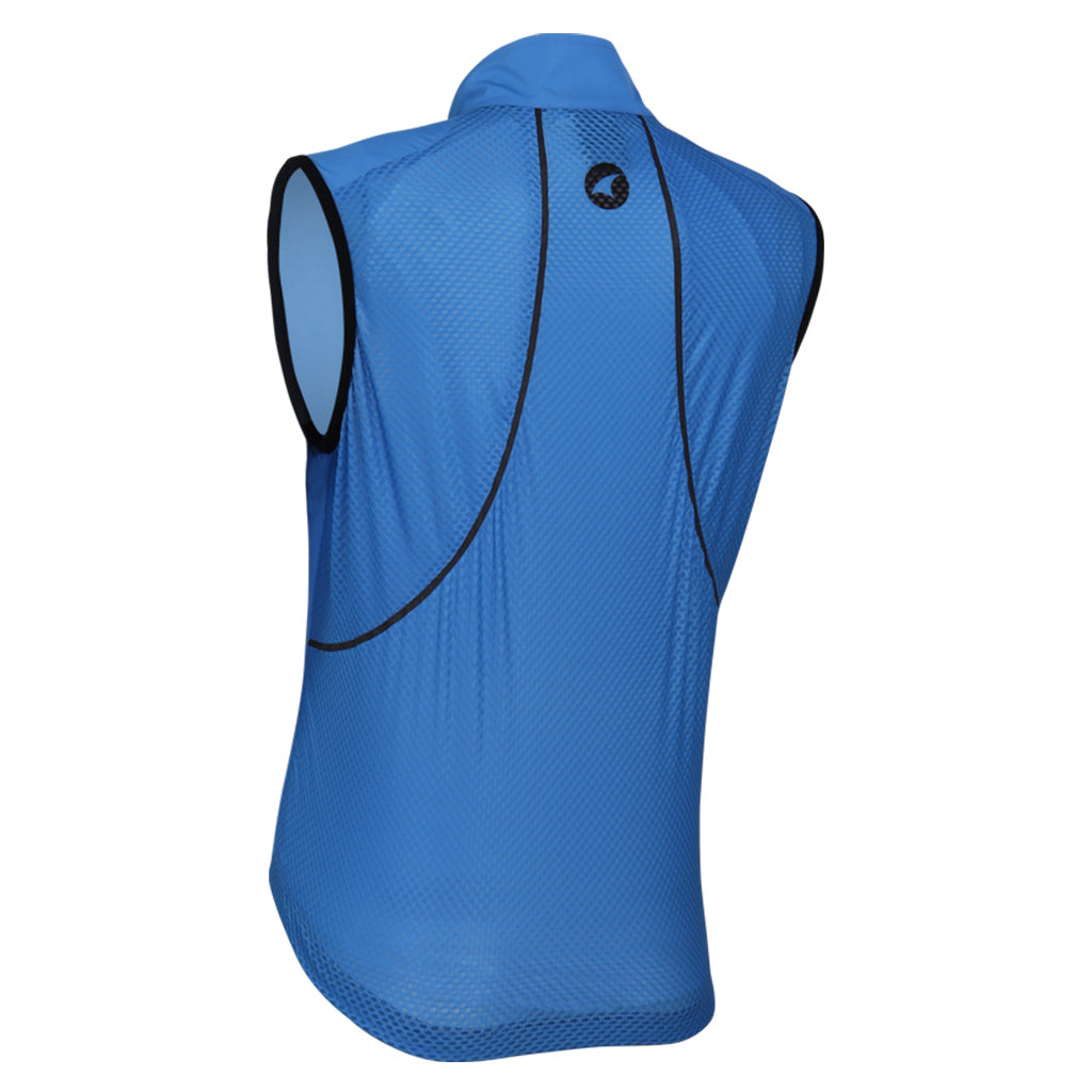 lightweight packable cycling wind vest for women