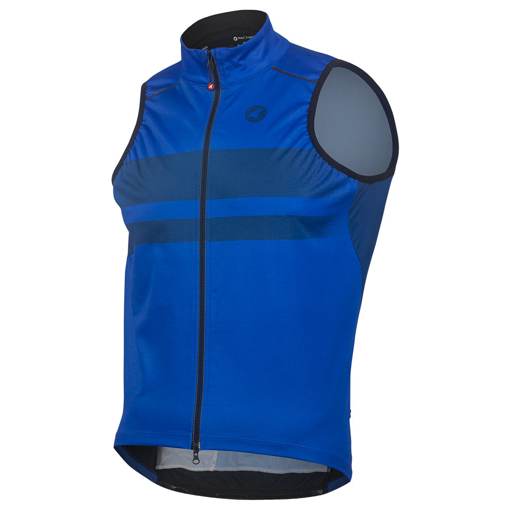 Mens Cycling Vest - Keystone Front View #color_blue