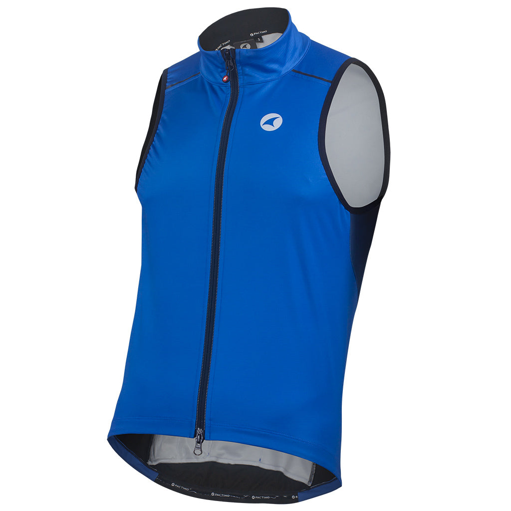 Men's Thermal Cycling Vest - Front View #color_blue