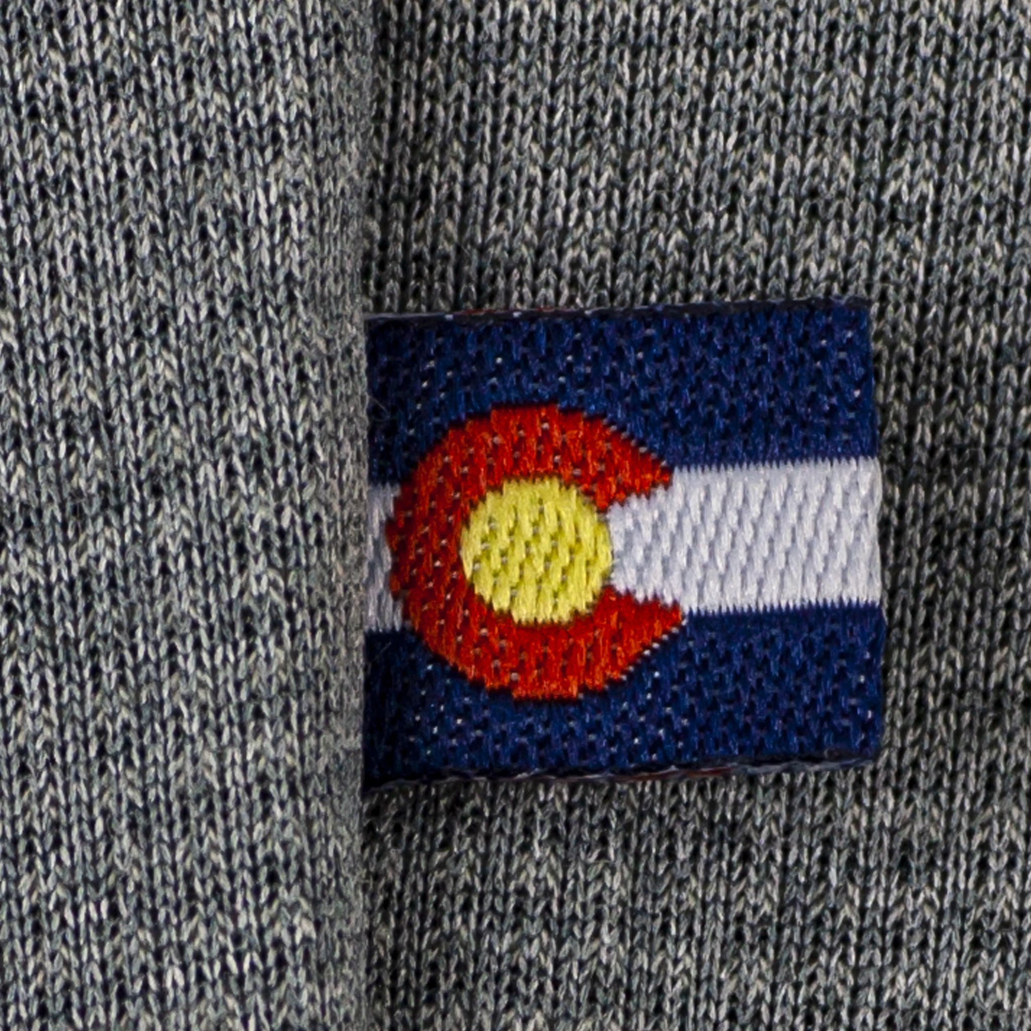 Women's High Grade Wool Cycling Base Layer - Colorado Flag