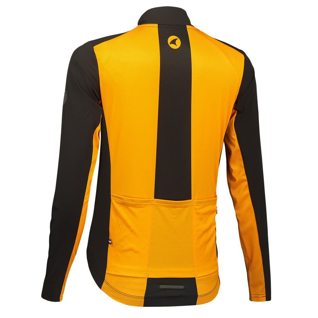 Wind-blocking Cycling Jersey for Women #color_vibrant-orange