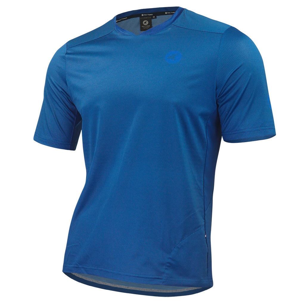 Best MTB Jersey for Men - Front View #color_navy