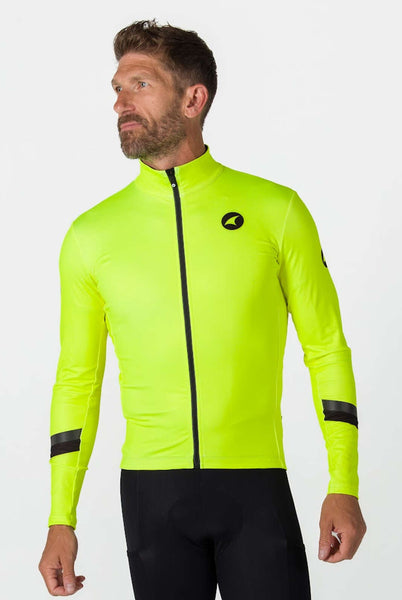 hi vis long sleeve cycling jersey