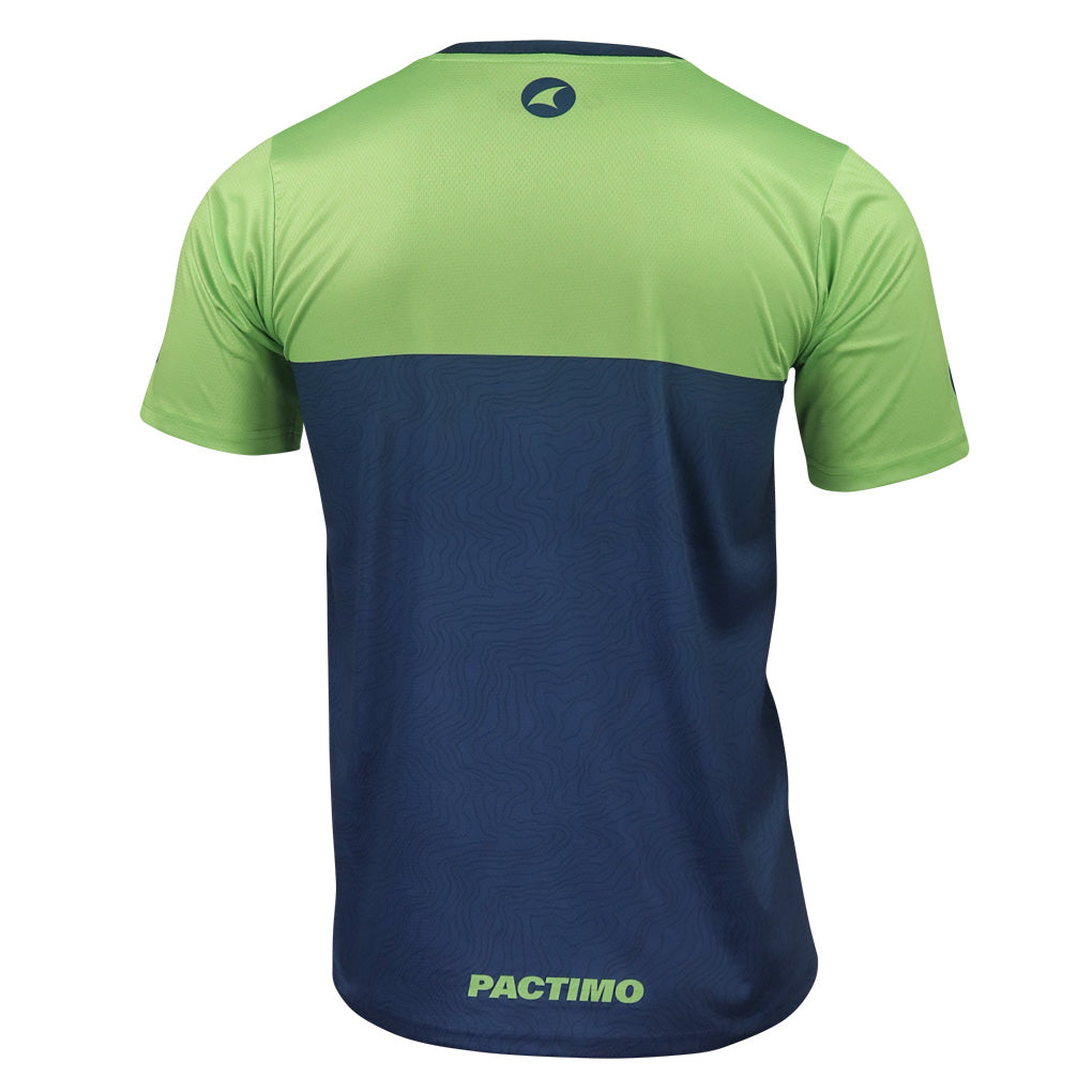 Men's MTB Jersey Apex Short Sleeve Back View