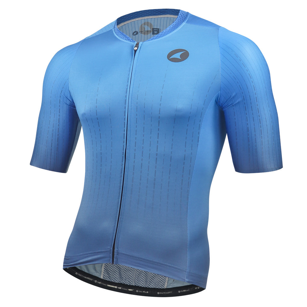 Best Triathlon Tops for Men - Front View #color_blue