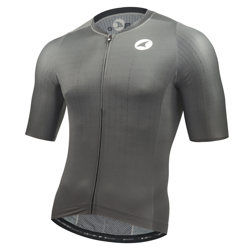 Best Triathlon Tops for Men - Front View #color_charcoal