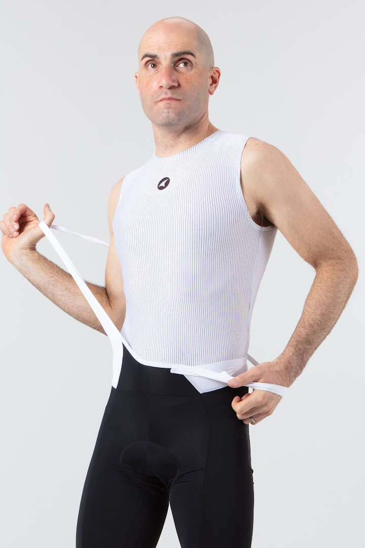 Men's Sleeveless Cycling Base Layer - Front View