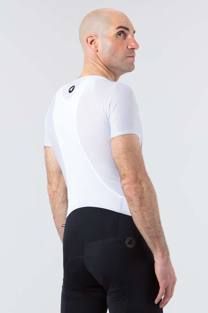 Men's Short Sleeve Cycling Base Layer - Back View