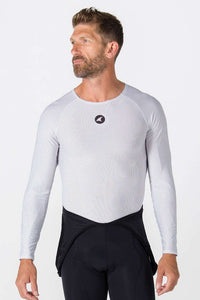 Men's Long Sleeve Cycling Base Layer - Front View