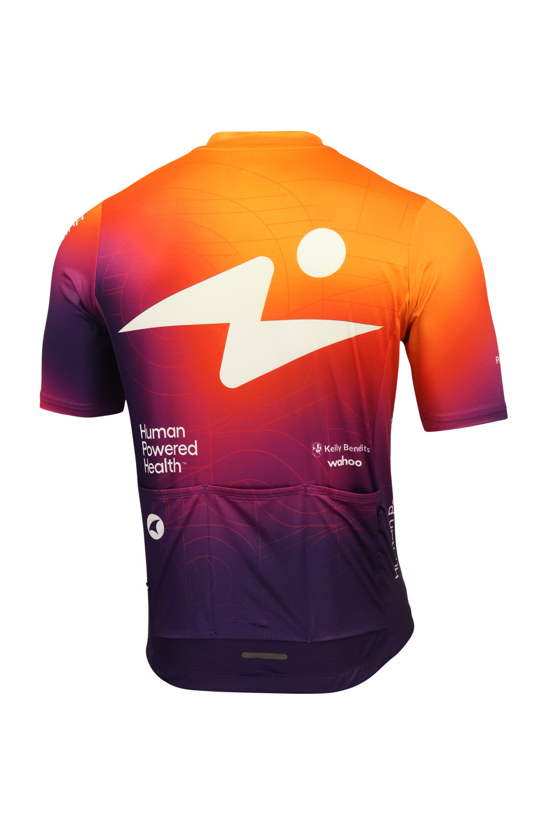 Human Powered Health Men's Ascent Cycling Jersey - Back View
