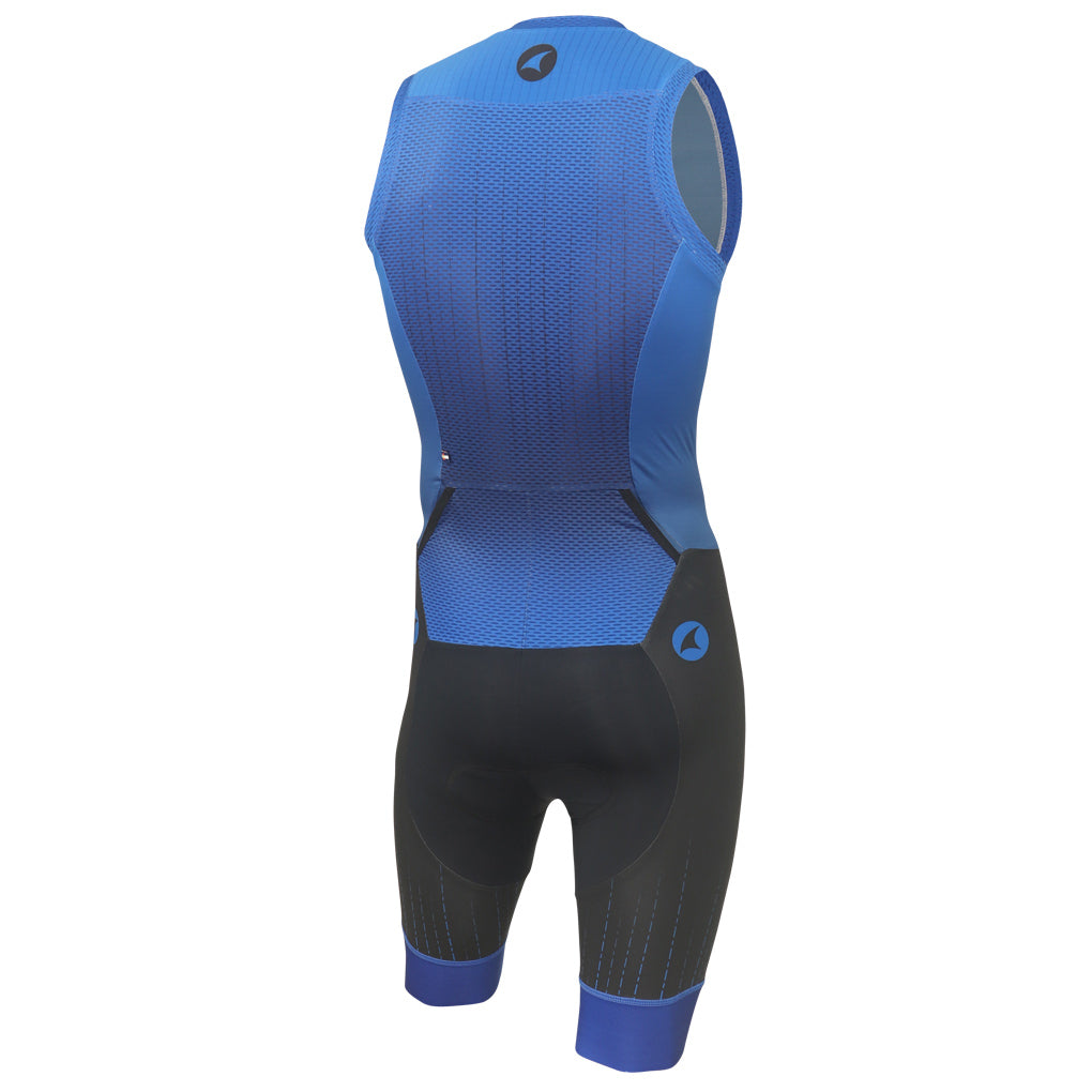 Sleeveless Triathlon Suit Mens - Back View 