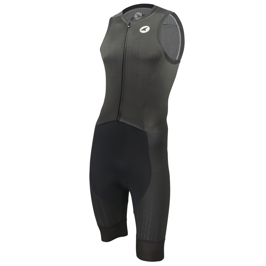 Sleeveless Triathlon Suit Mens - Front View 