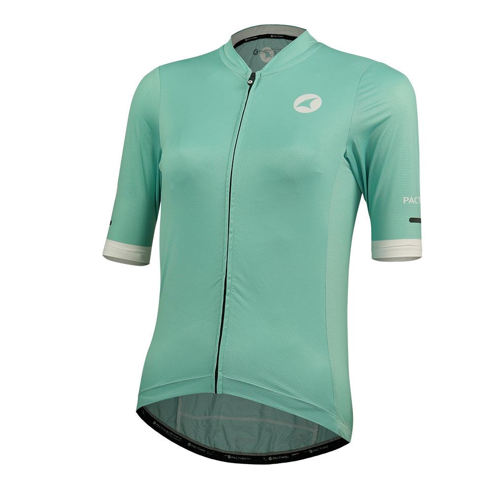 Women's Mesh Short Sleeve Cycling Jersey for Climbing
