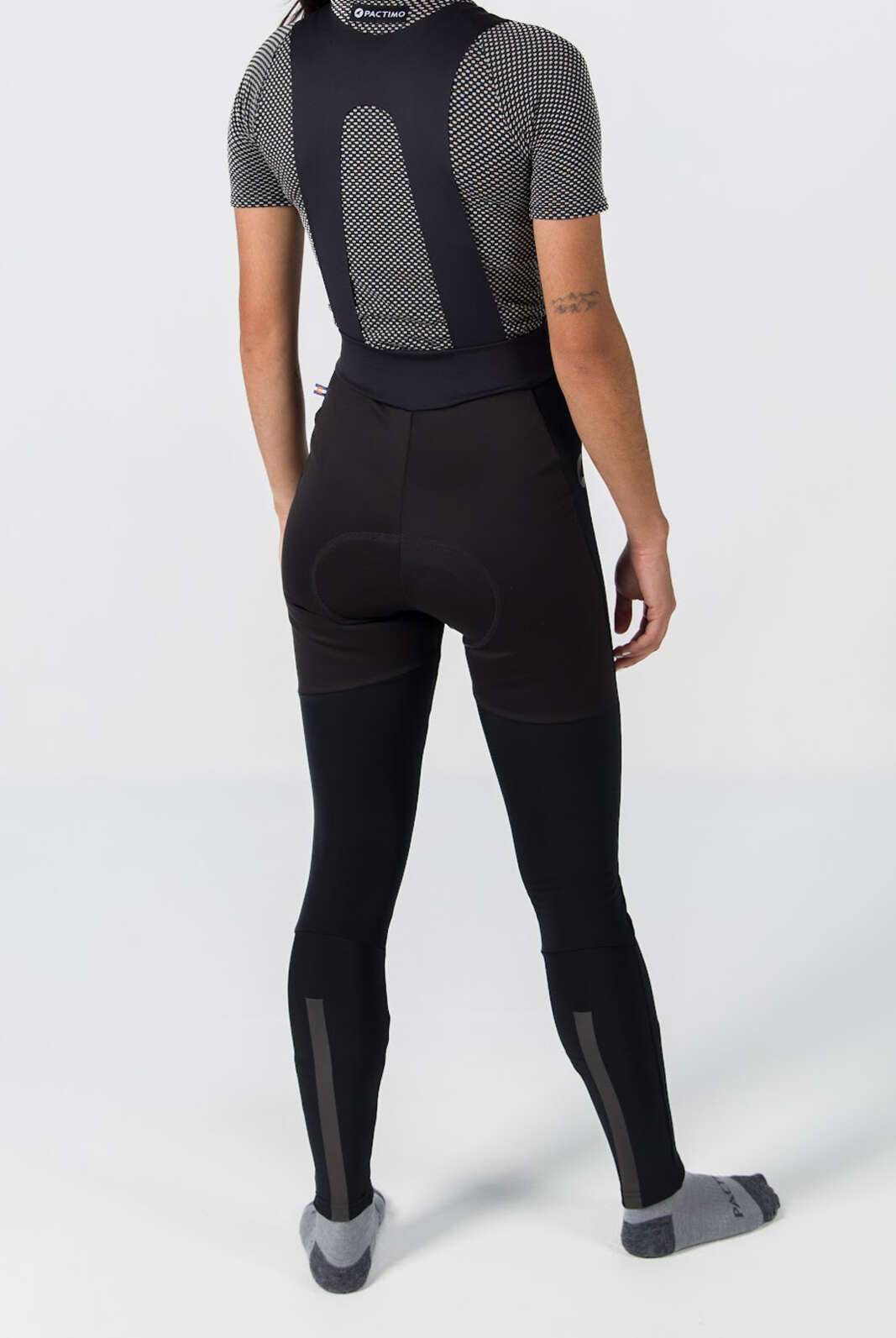 Women's Thermal Cycling Bib Tights, Water-Repelling