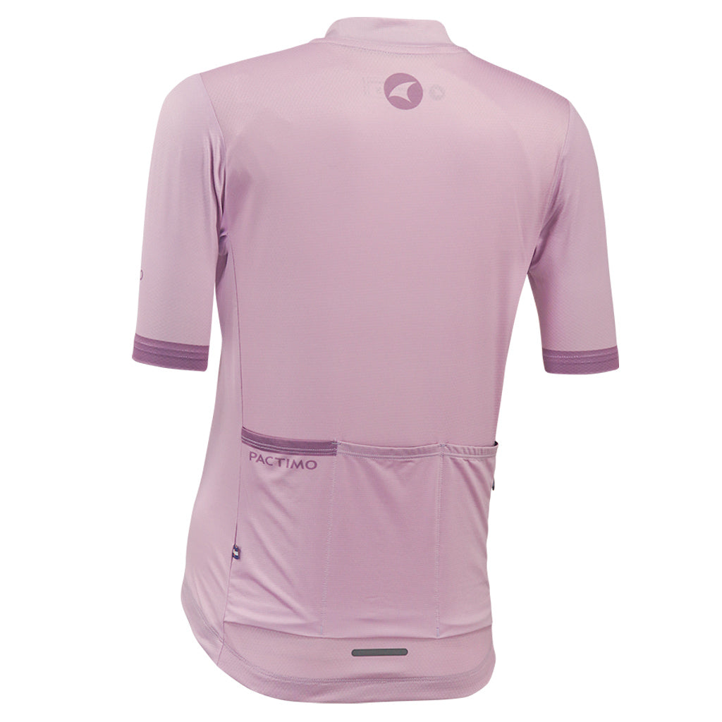 Womens Bike Jersey Back View #color_lilac