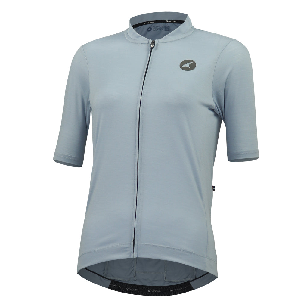 Recycled Merino Wool Traditional Fit Cycling Jersey for Women
