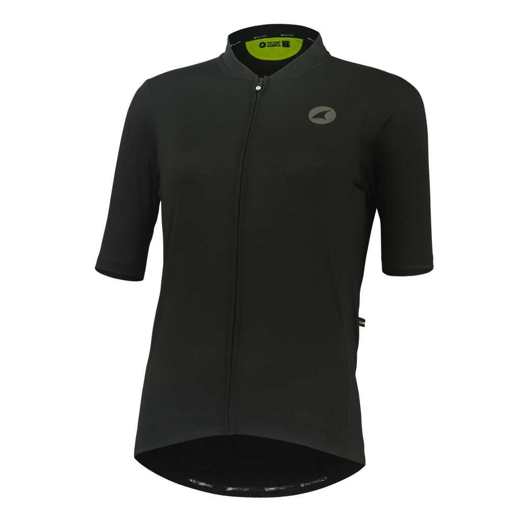 Recycled Merino Wool Traditional Fit Cycling Jersey for Women