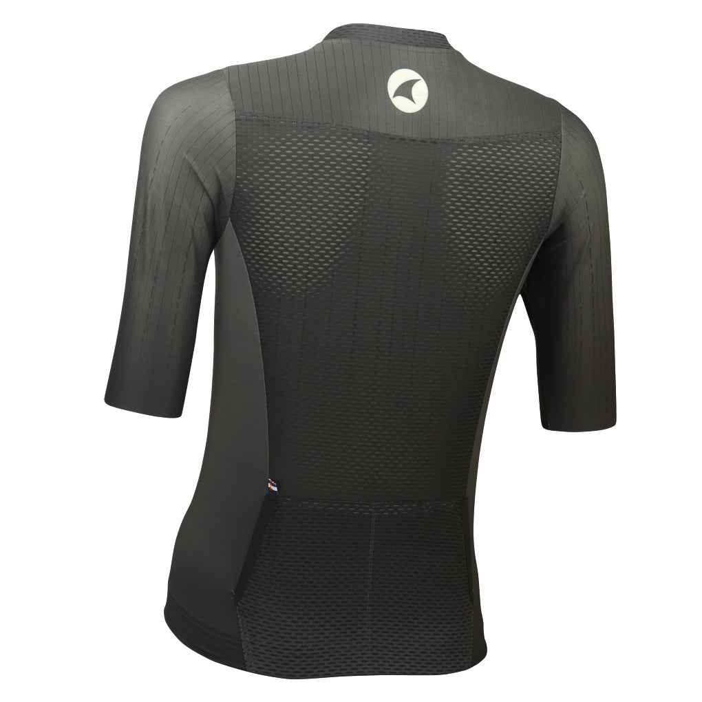 Best Triathlon Tops for Women - Back View #color_charcoal